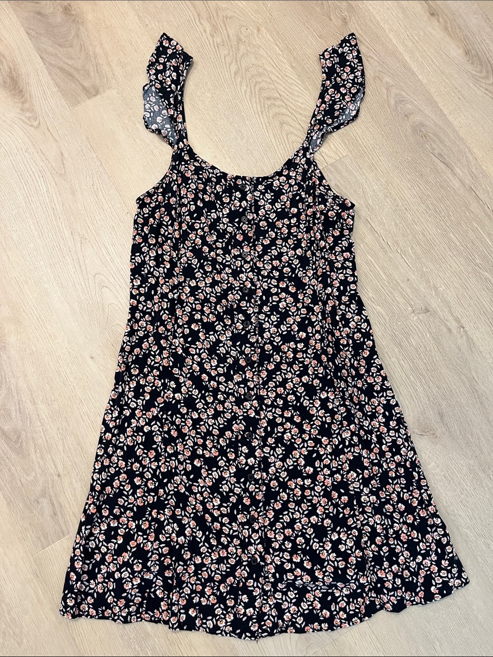 Mossimo Black Floral Sundress
